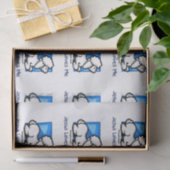 Papier Mousseline Jésus m'aime agneau (Cadeau)