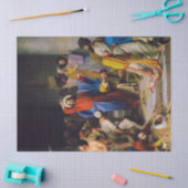 Papier Mousseline Jésus nettoyant le temple par Carl Bloch (Artisanat)