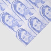 Papier Mousseline Jésus sérieux (Détail)