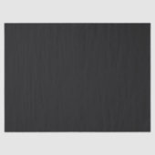 Papier Mousseline Jet noir couleur solide (Recto)