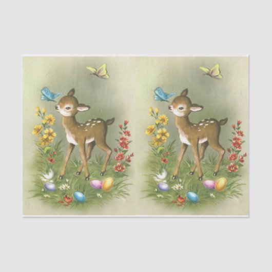 Papier Mousseline Jeu de Pâques (Recto)