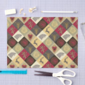 Papier Mousseline Jeu de Trones Motif sigil (Artisanat)