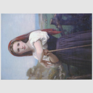 Papier Mousseline Jeune Bergère, Bouguereau