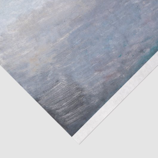 Papier Mousseline Jeune femme en bleu, Modigliani (Détail)