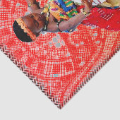 Papier Mousseline Jeunesse et rythme africains (Détail)