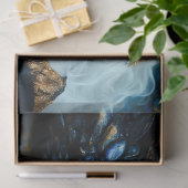 Papier Mousseline Jewel Blue Dragon & Queen (Cadeau)