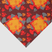 Papier Mousseline Jigsaw Jumble (Détail)