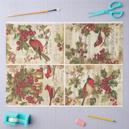 Papier Mousseline Jingle Bell Noël (Artisanat)