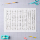 Papier Mousseline Jingle Bells Tissu de vacances et papier de découp (Artisanat)