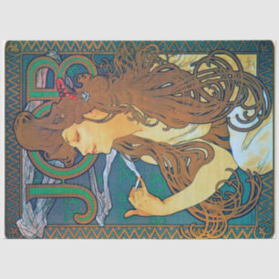 Papier Mousseline JOB, Mucha