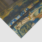 Papier Mousseline Johannes Vermeer - Allégorie de la foi (Détail)