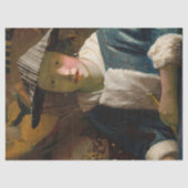 Papier Mousseline Johannes Vermeer - Fille avec une Flûte (Recto)