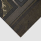 Papier Mousseline Johannes Vermeer - La lettre d'amour (Détail)