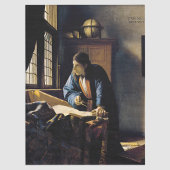 Papier Mousseline Johannes Vermeer - Le géographe