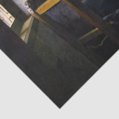 Papier Mousseline Johannes Vermeer - Une fille interrompue à sa musi (Détail)