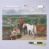 Papier Mousseline John Frederick Herring | Exercice des Chevaux Roya (Artisanat)
