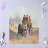 Papier Mousseline John Frederick Herring | Royal Mail Coach (Artisanat)