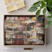 Papier Mousseline .John Singer Sargent Elegant Ladies Collage (Cadeau)