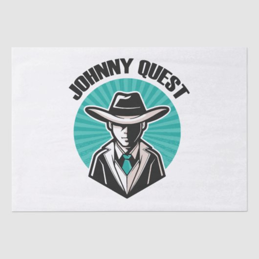 Papier Mousseline Johnny Quest (Recto)