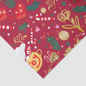 Papier Mousseline Joie de Noël (Détail)