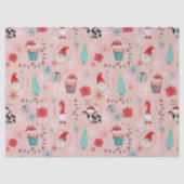 Papier Mousseline Joie de Noël (Recto)