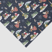 Papier Mousseline Joli ange paix sur terre Noël (Détail)