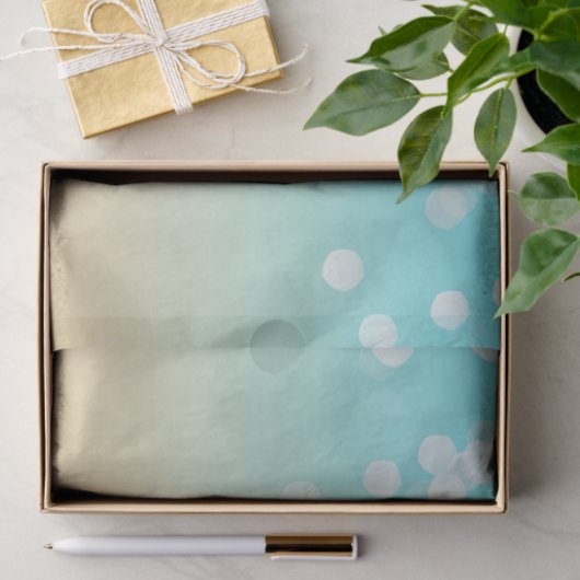 Papier Mousseline Joli Beach Bokeh (Cadeau)