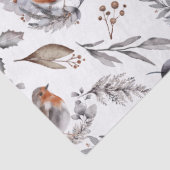 Papier Mousseline Joli cadeau de Noël Rustique d'hiver Sparrow (Détail)