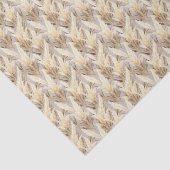 Papier Mousseline Joli carrelé Pampas motif en herbe (Détail)
