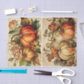 Papier Mousseline Joli Citrouille (Artisanat)