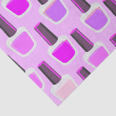 Papier Mousseline Joli clou violet polonais (Détail)