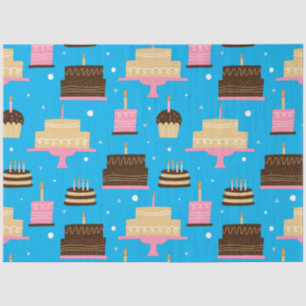 Papier Mousseline Joli couleur Whimsday Motif bleu