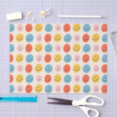 Papier Mousseline Joli Face Blobs Spotty Motif amusant (Artisanat)