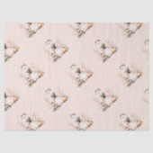 Papier Mousseline Joli Fantôme rose avec Enfants Rose Halloween (Recto)