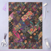 Papier Mousseline Joli Floral Moderne Fun Boho Design Découpage (Artisanat)