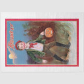 Papier Mousseline Joli garçon victorien avec Jack-O-Lantern d'Hallow (Recto)
