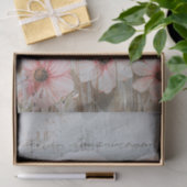 Papier Mousseline Joli Lamb Fleurs Roses Script Découpage (Cadeau)