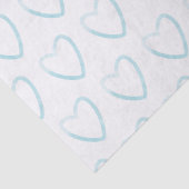 Papier Mousseline Joli Mariage de coeur Motif (Détail)