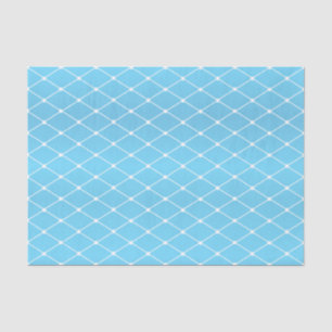 Papier Mousseline Joli motif de bleus layette et de diamant