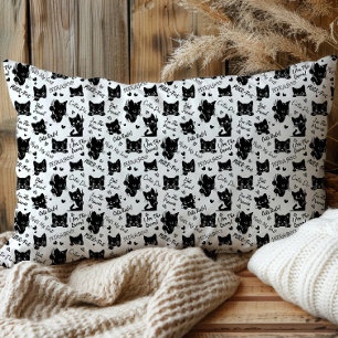 Papier Mousseline Joli motif d'Halloween de chat noir pour les amate