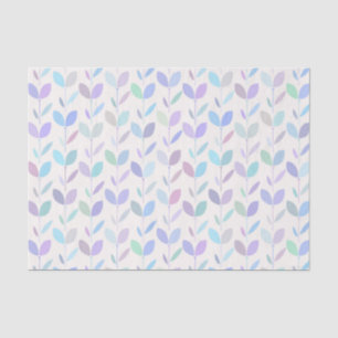 Papier Mousseline Joli Motif feuille moderne du milieu du siècle