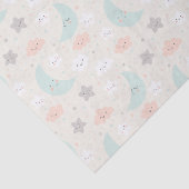 Papier Mousseline Joli Motif Pastel Sky souriant (Détail)
