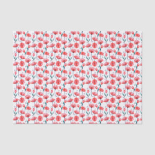 Papier Mousseline Joli Motif rose floral Tulip