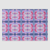 Papier Mousseline Joli Noël Fille Rose Élégant (Recto)