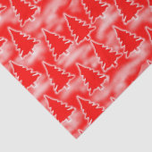 Papier Mousseline Joli Noël rouge (Détail)