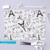 Papier Mousseline Joli Paris (Artisanat)
