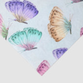 Papier Mousseline Joli Pastel Motif d'aquarelle papillon (Détail)