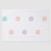 Papier Mousseline Joli Pastel Polka Dot (Recto)
