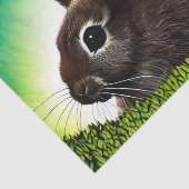 Papier Mousseline Joli petit livre d'histoires Bunny (Détail)