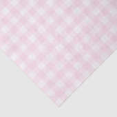 Papier Mousseline Joli rose pâle En vichy Motif vérifié (Détail)